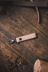 Floyd & Co Goods & Supply Key Fob (Saddle Tan)