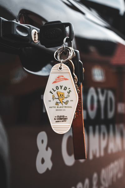 Floyd's Auto Motel Key Fob