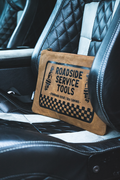 Roadside Service Tools Bag (12Oz Waxed Canvas)