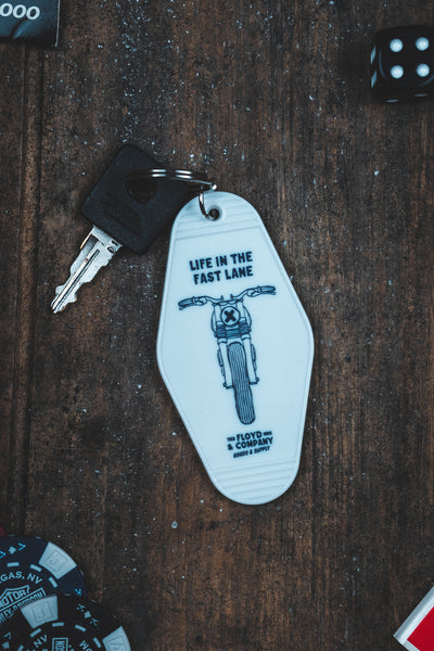 Life In The Fast Lane Motel Key Fob
